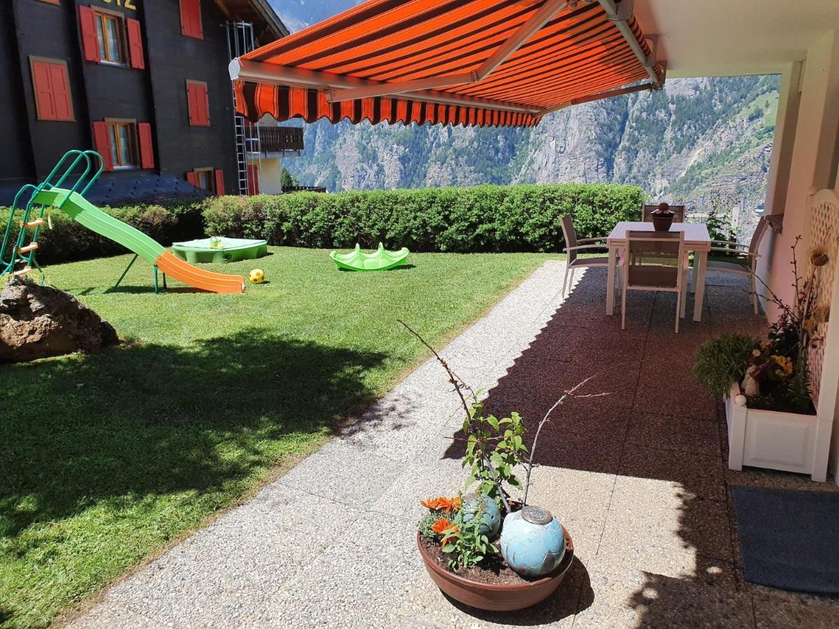 Chalet Schneevogul Grachen Exterior photo